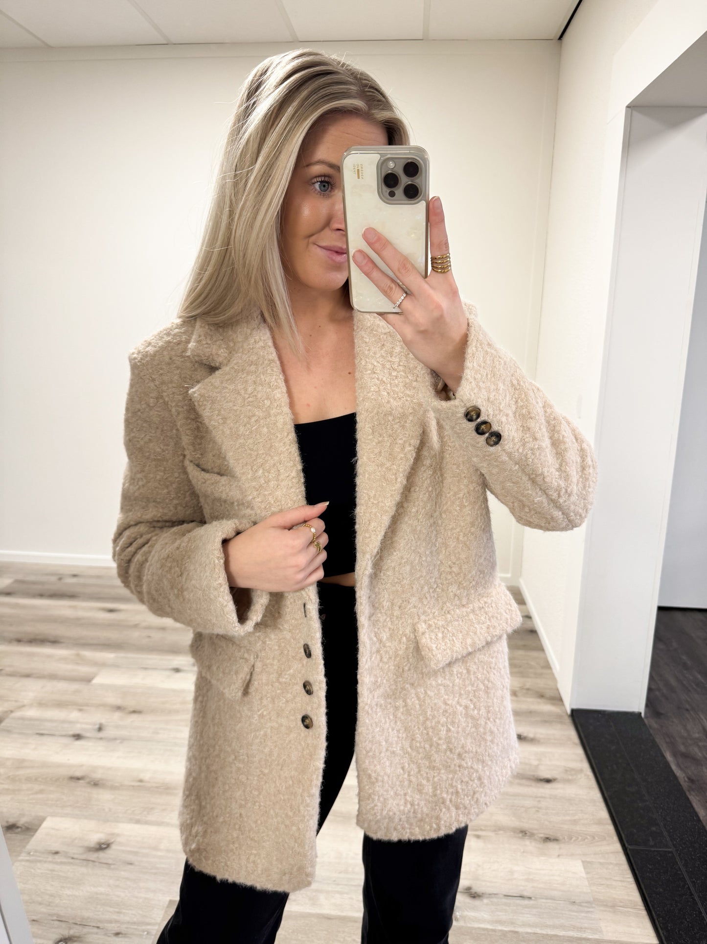 Blazer | Teddy | Beige