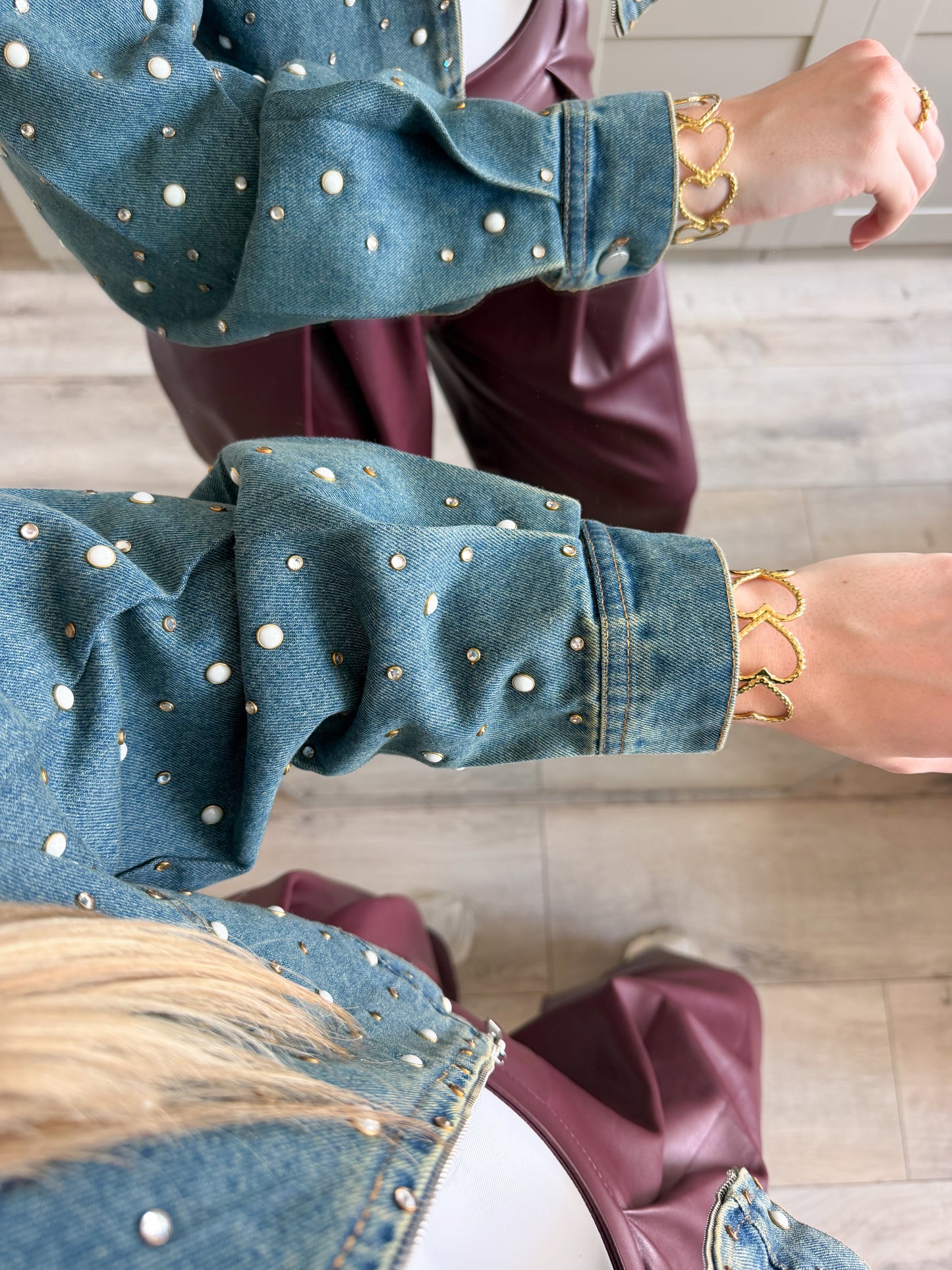Pre-order Jacket | Jessica | Denim 11 sep verzonden