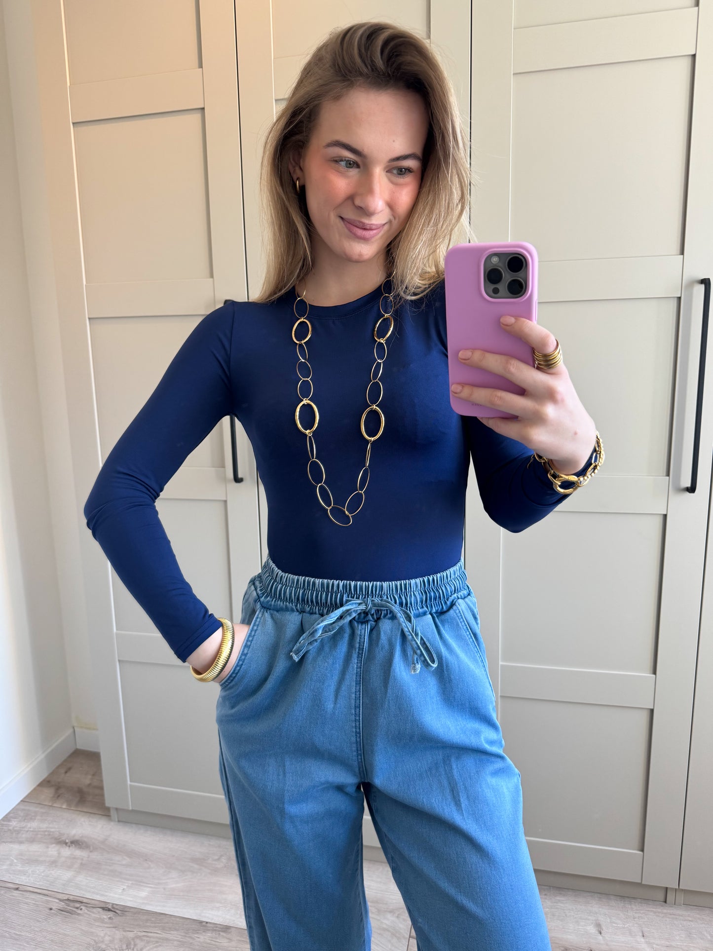 Body | Yvet | Donkerblauw