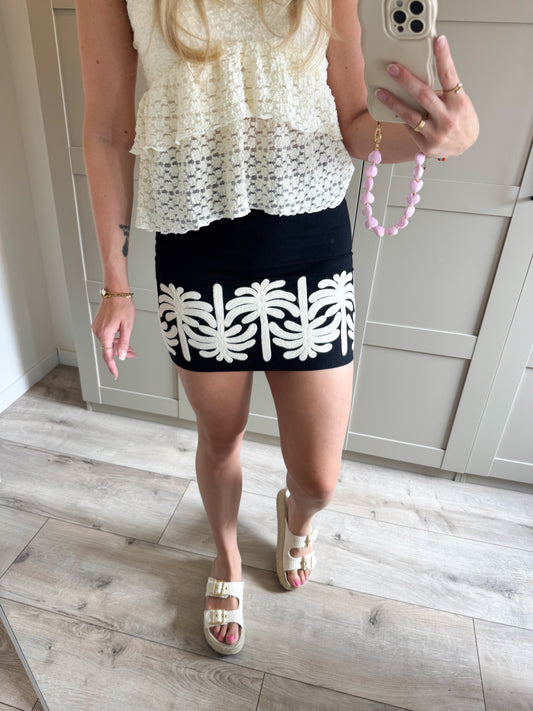 Rok | Palmtree | Zwart