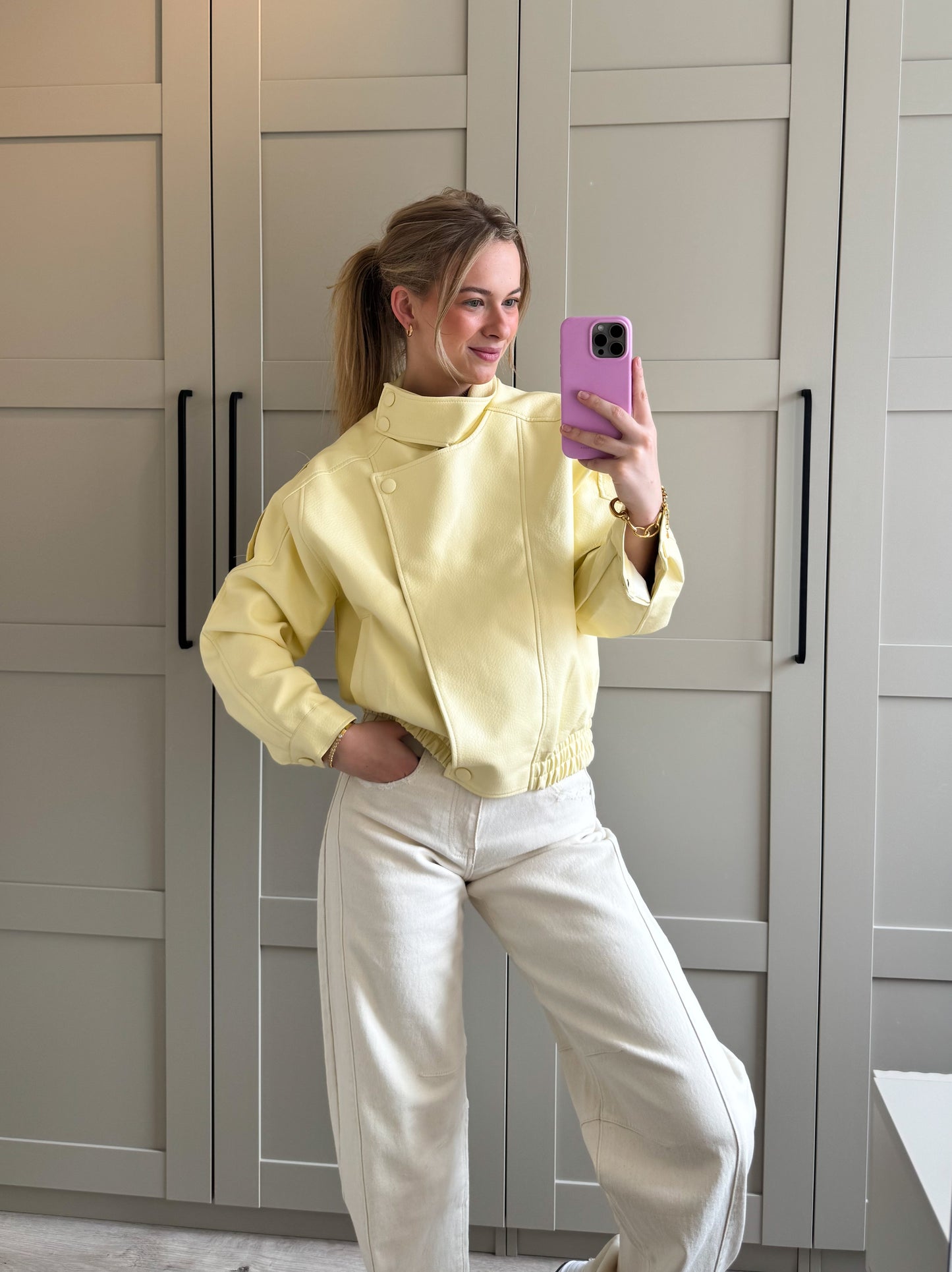 Jacket | Liselot | Geel