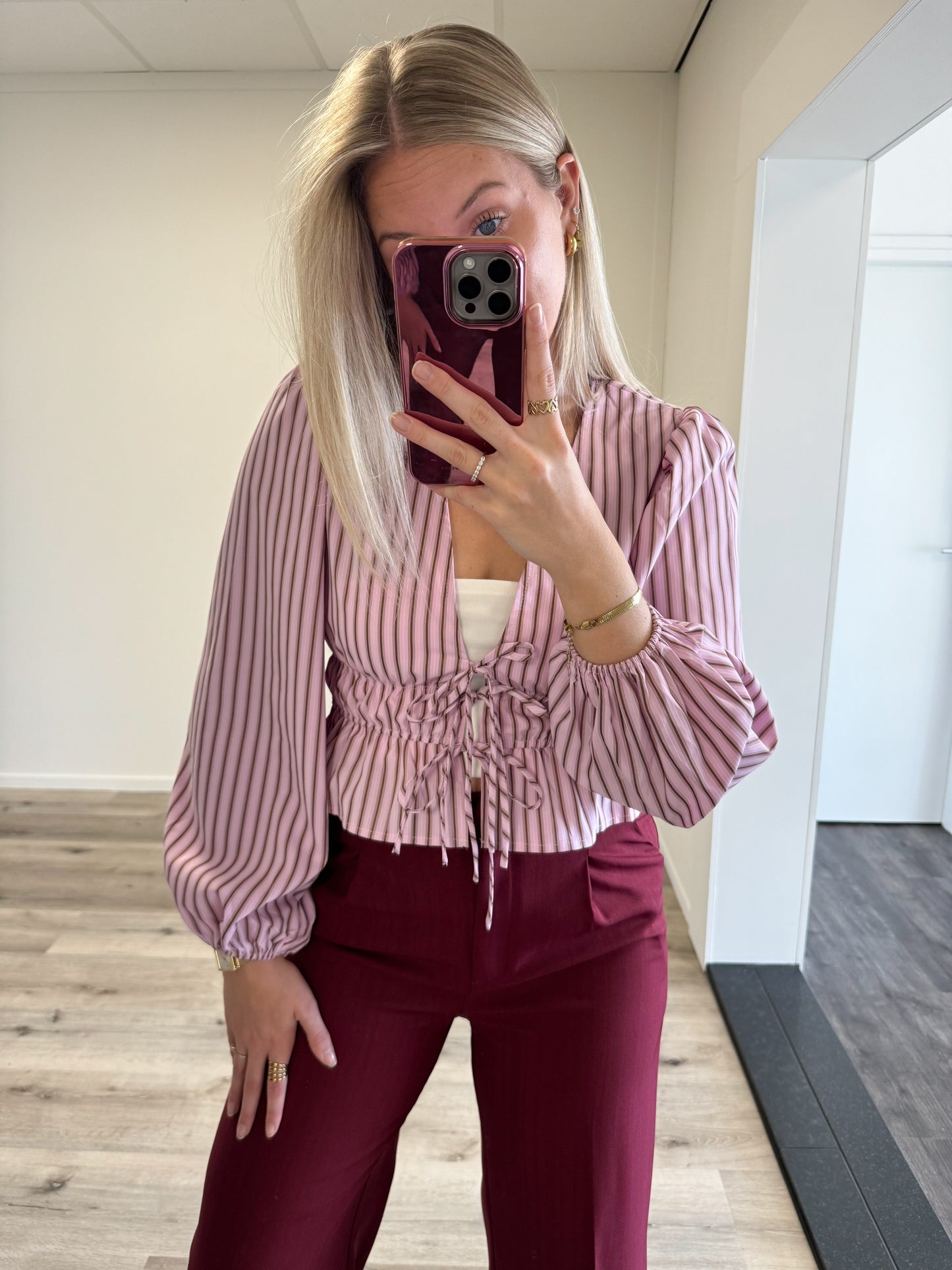 Blouse | Jena | Roze