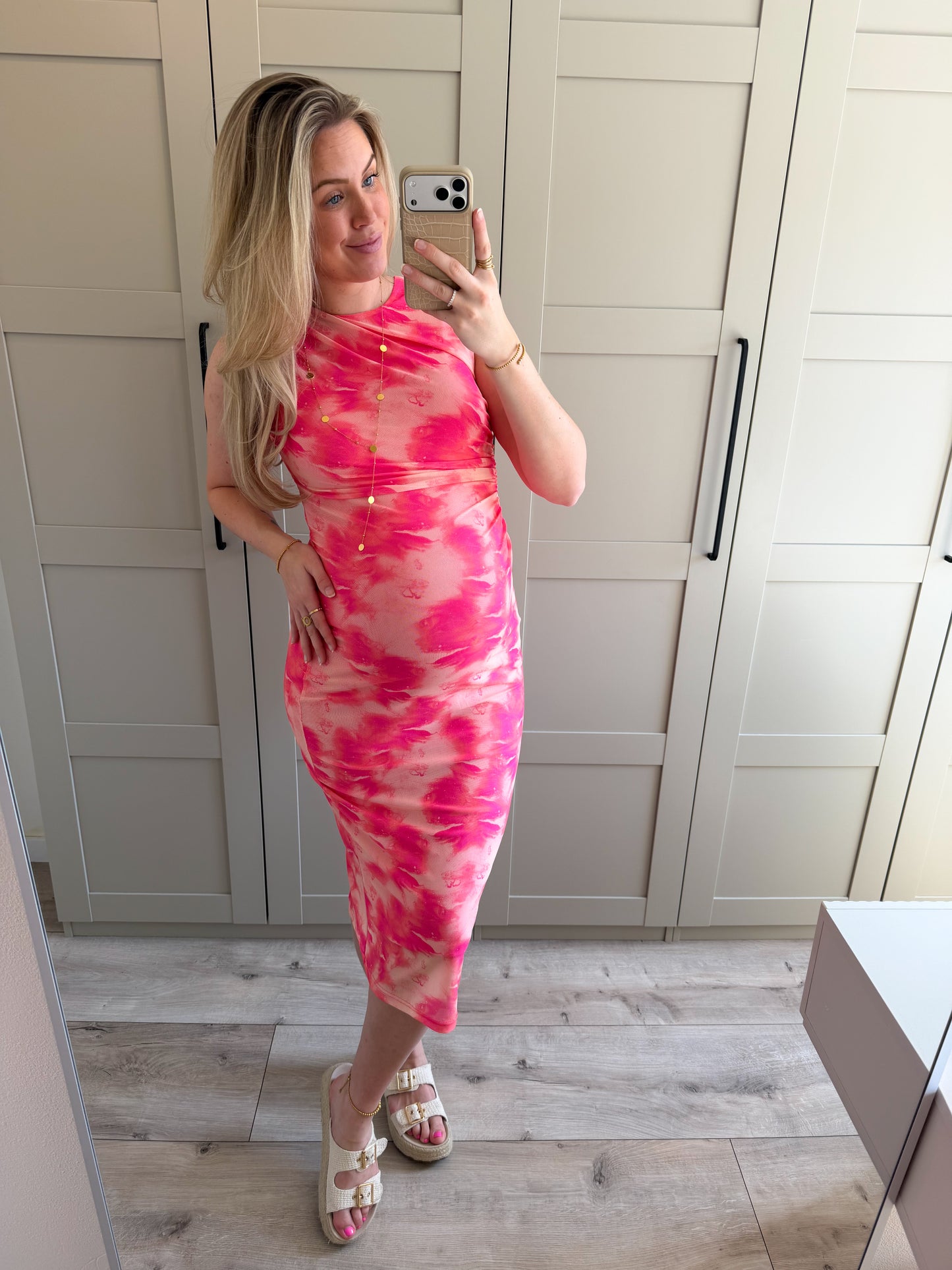 Jurk | Cato | Licht roze