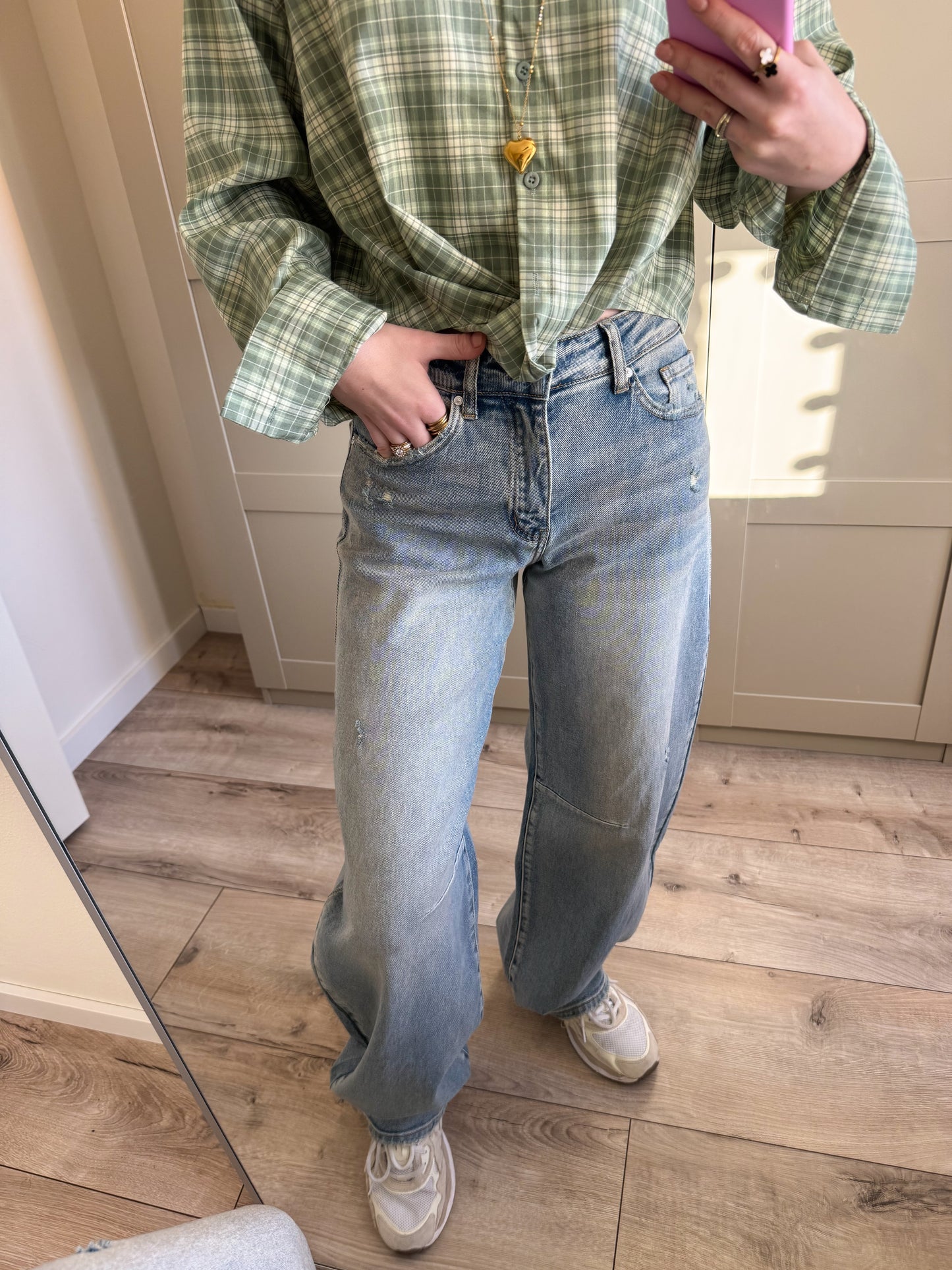 Baggy balloon jeans Tall | Roxanne | Medium denim