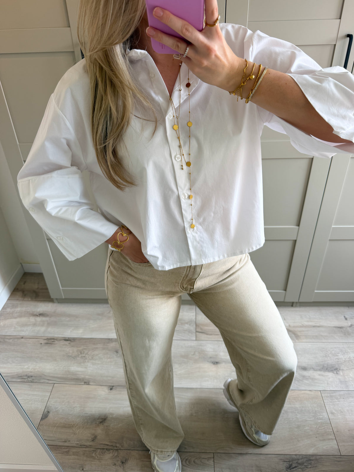 Blouse | Amber | Wit