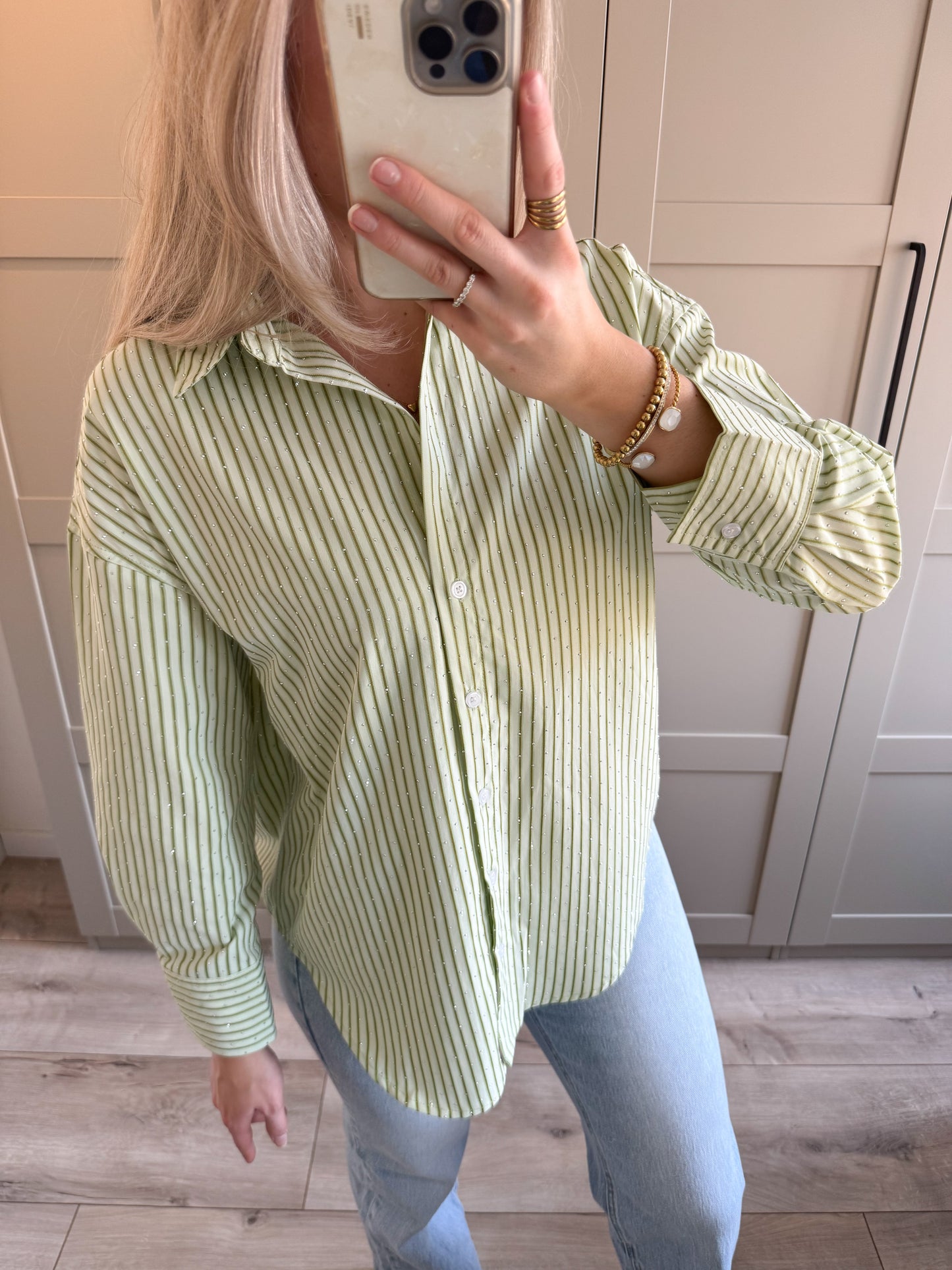 Blouse | Mira | Groen