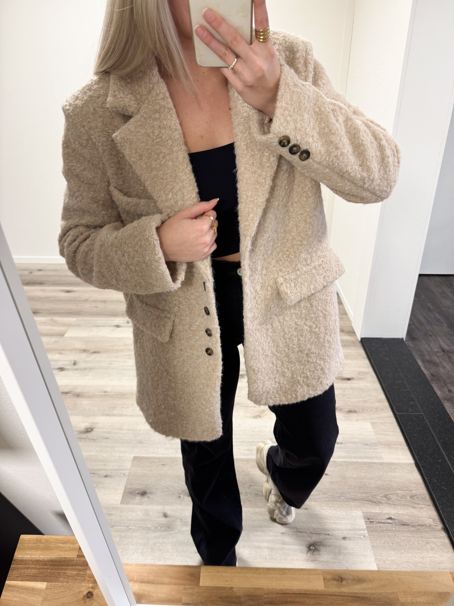 Blazer | Teddy | Beige