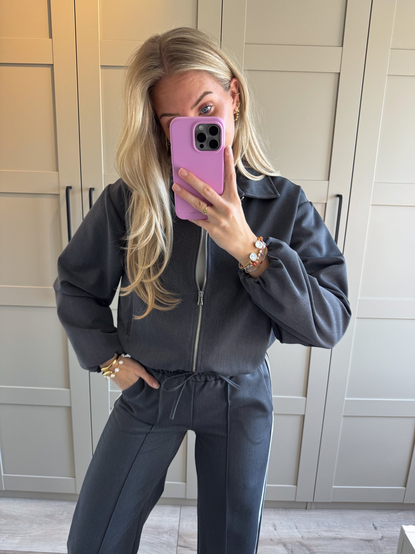 Jacket | Michelle | Grijs