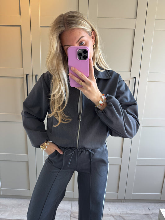 Jacket | Michelle | Grijs