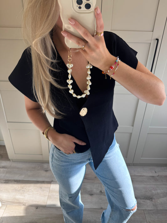 Top | Jente | Zwart