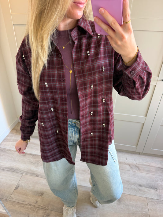 Blouse | Alissa | Bordeaux