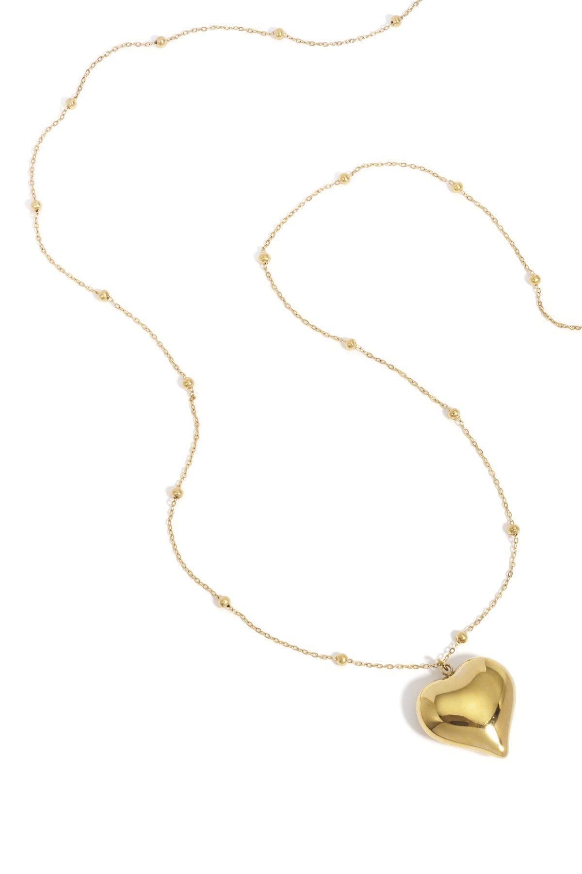 Ketting | Heart casual | Goud